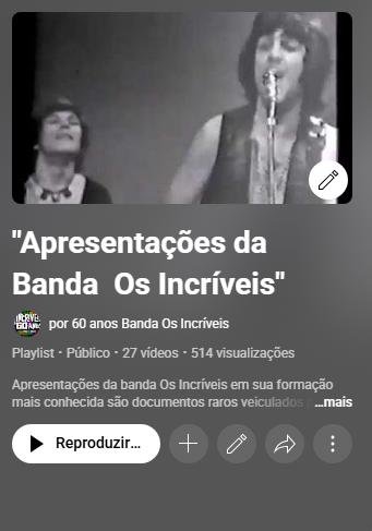 Vinheta Apresentações Banda Os Incríveis - Youtube